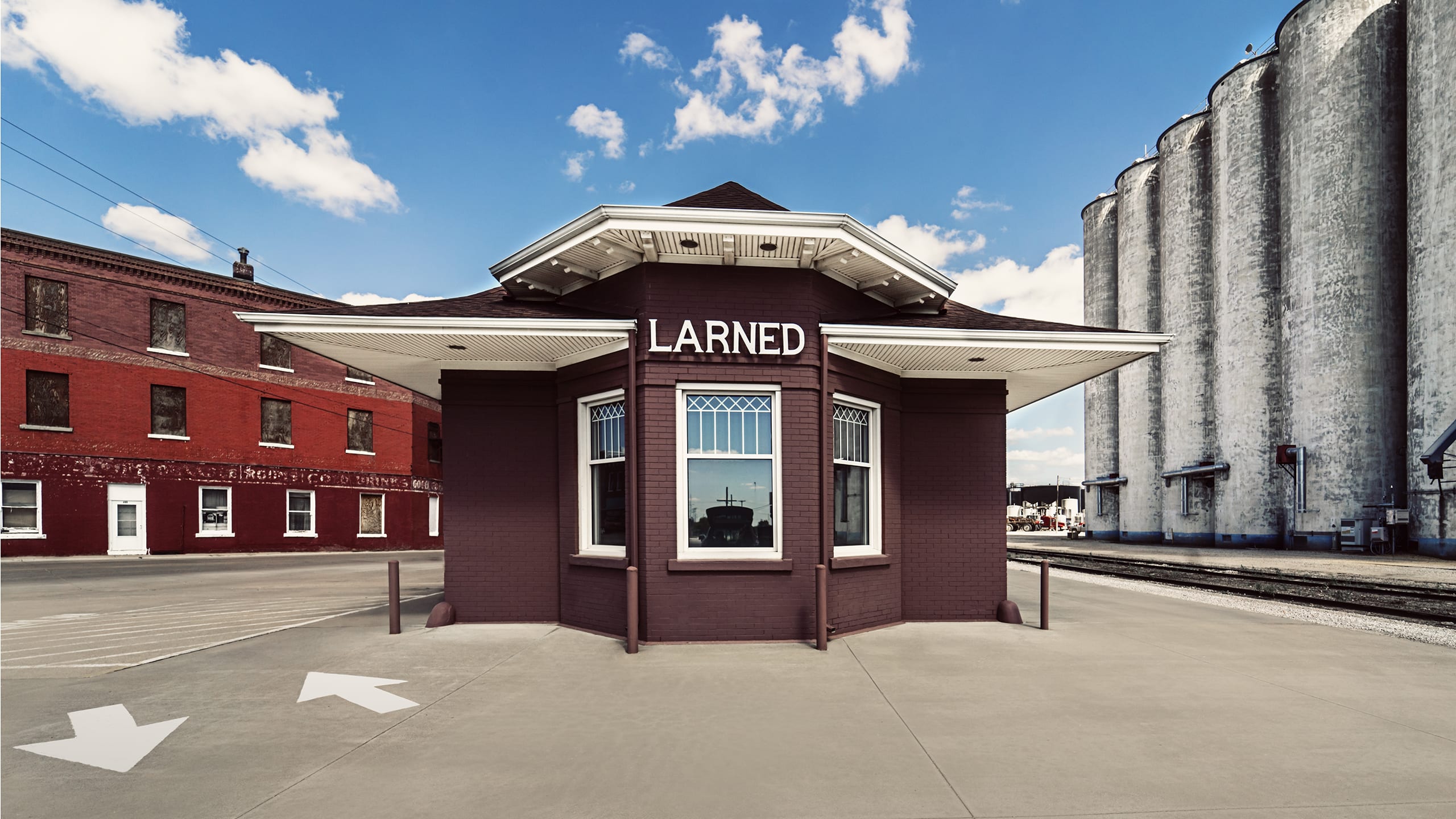 Larned town