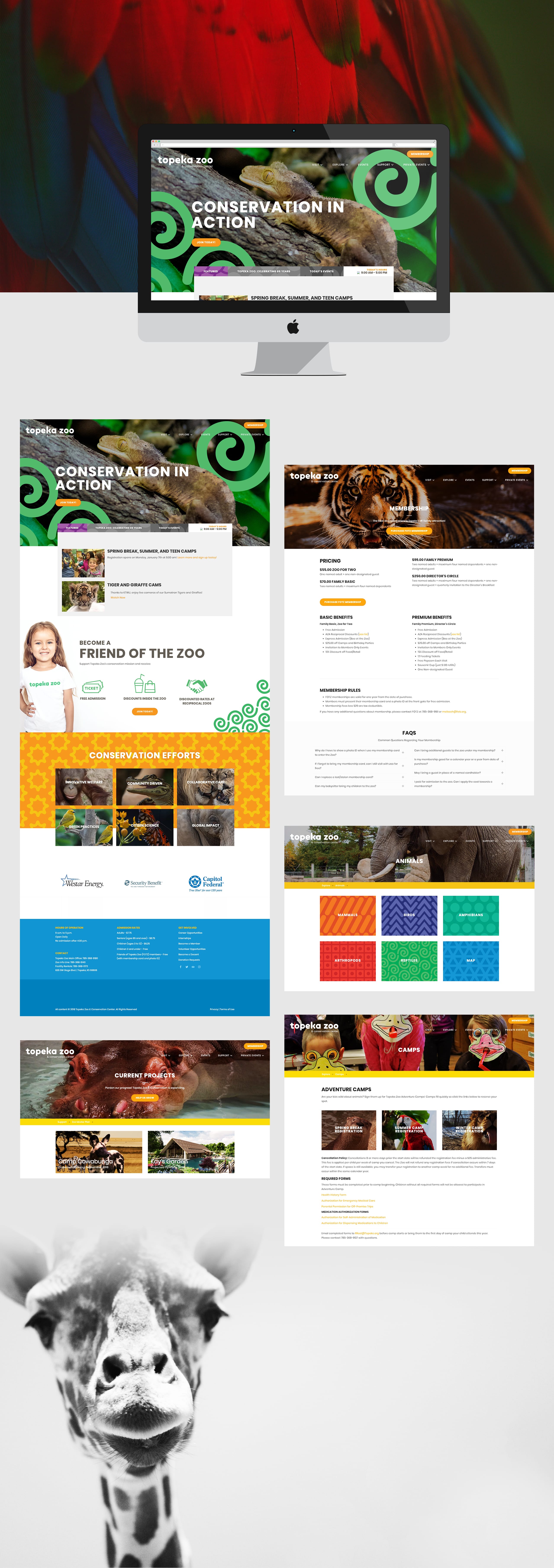 Topeka Zoo Website Case Study