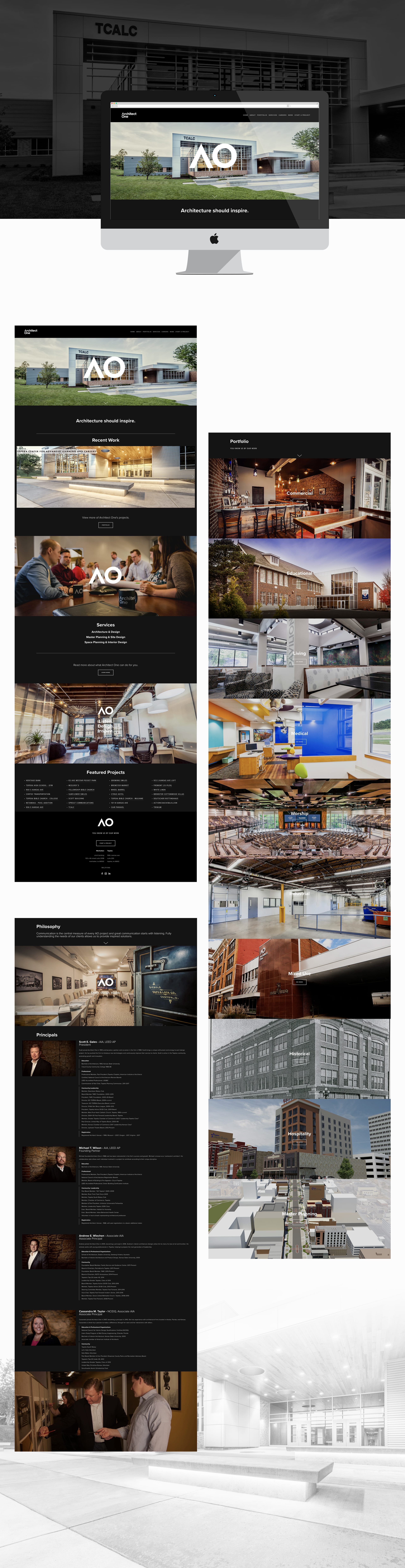 Architect One Website Case Study