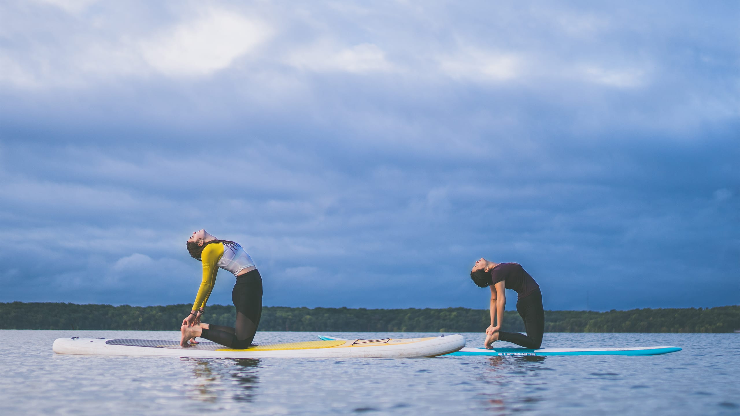 Kansas Outdoor Corps | Paddleboarding Yoga