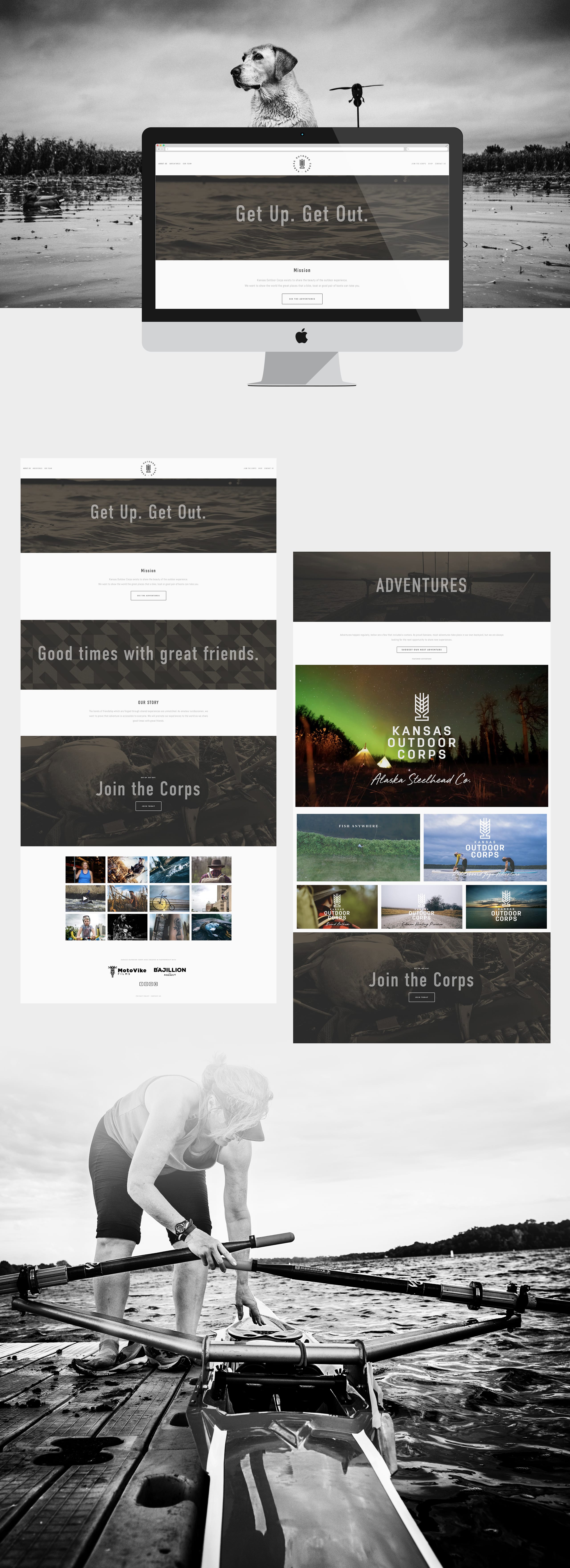 Kansas Outdoor Corps Website Case Study